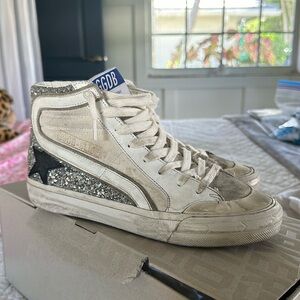 size 35 barely worn Golden Goose slide sneaker